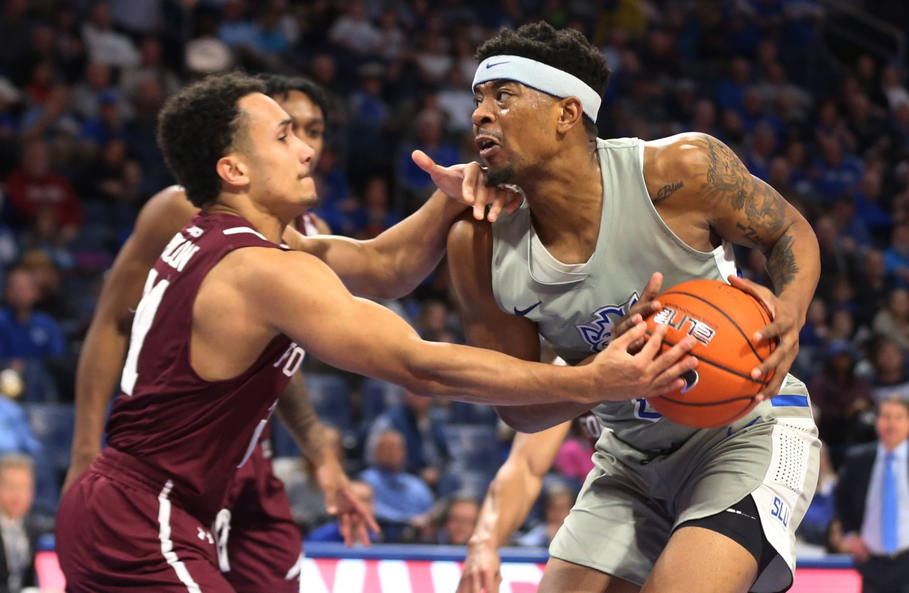 Billikens 55, Fordham 39